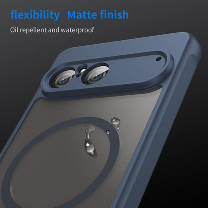 Θήκη MagSafe για Sony Xperia 10 VII, Techsuit, HaloFrost II, Μπλε Ναυτικό