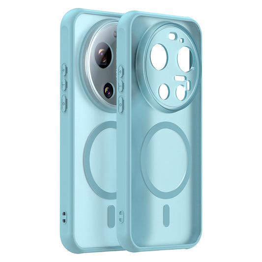 Θήκη MagSafe για Xiaomi 17 Ultra, Techsuit, HaloFrost II, Ανοιχτό Πράσινο