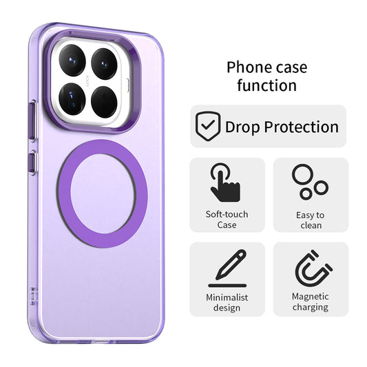 Θήκη MagSafe για Xiaomi 17T, Techsuit, CandyCase, Μωβ