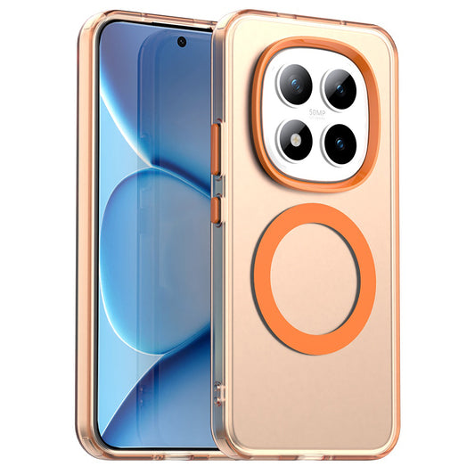 Θήκη MagSafe για Xiaomi Poco M8 Pro / Redmi Note 15 Pro+ 5G, Techsuit, CandyCase, Πορτοκαλί