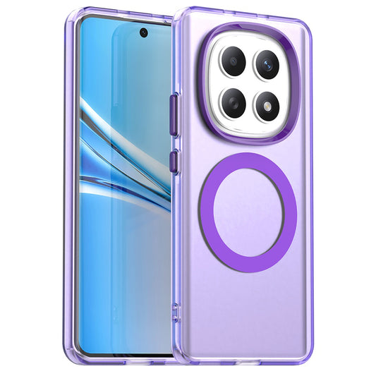 Θήκη MagSafe για Xiaomi Poco M8 / Redmi Note 15 5G / Note 15 4G, Techsuit, CandyCase, Μωβ