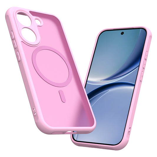 Θήκη MagSafe για Xiaomi Poco X8 Pro, Techsuit, HaloFrost II, Ροζ
