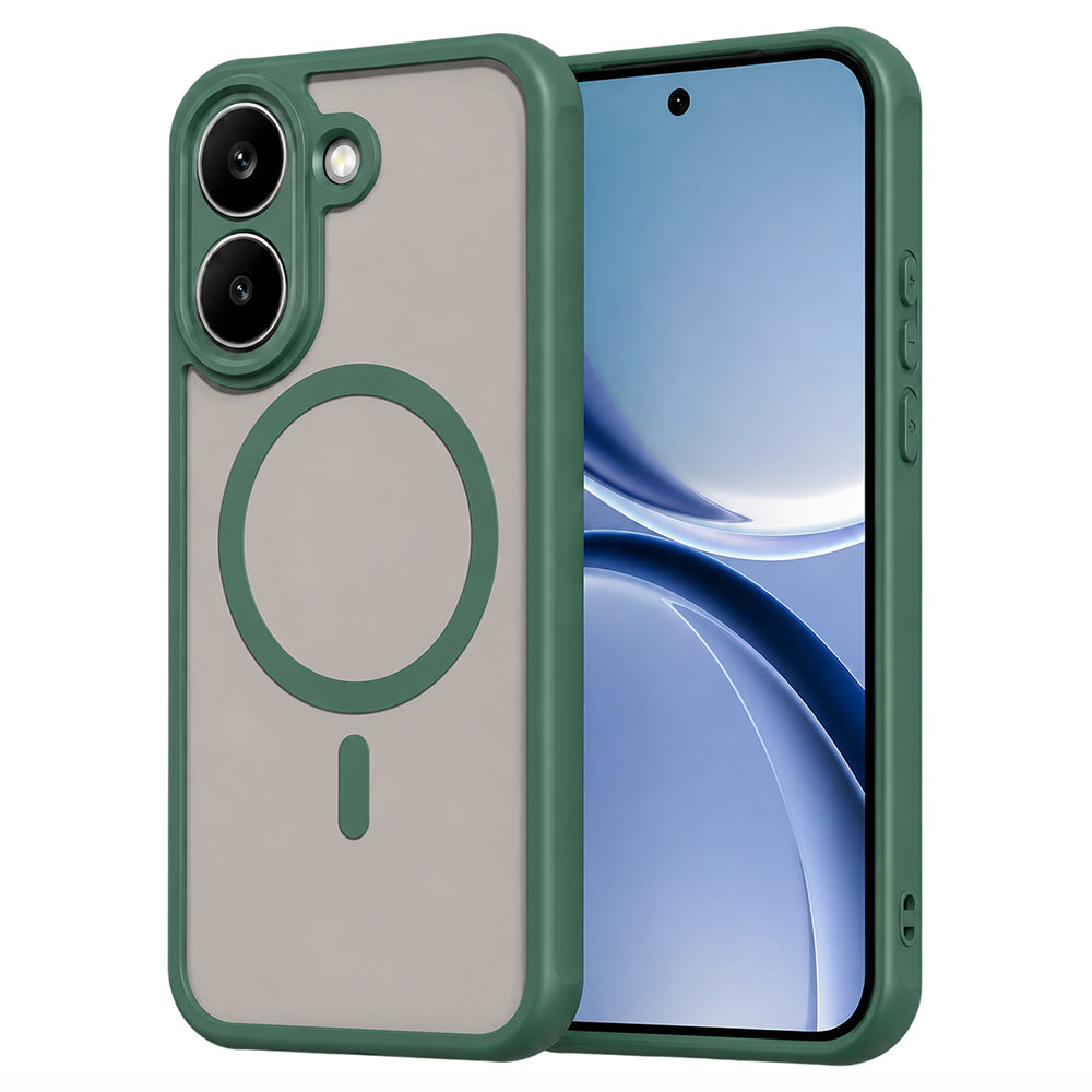 Θήκη MagSafe για Xiaomi Poco X8 Pro, Techsuit, HaloFrost II, Πράσινο