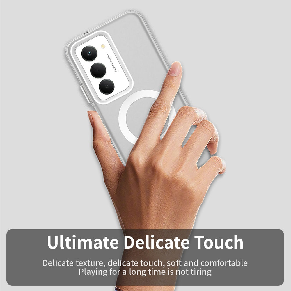 Θήκη MagSafe για Xiaomi Redmi 15 5G / 15 4G, Techsuit, CandyCase, Λευκή