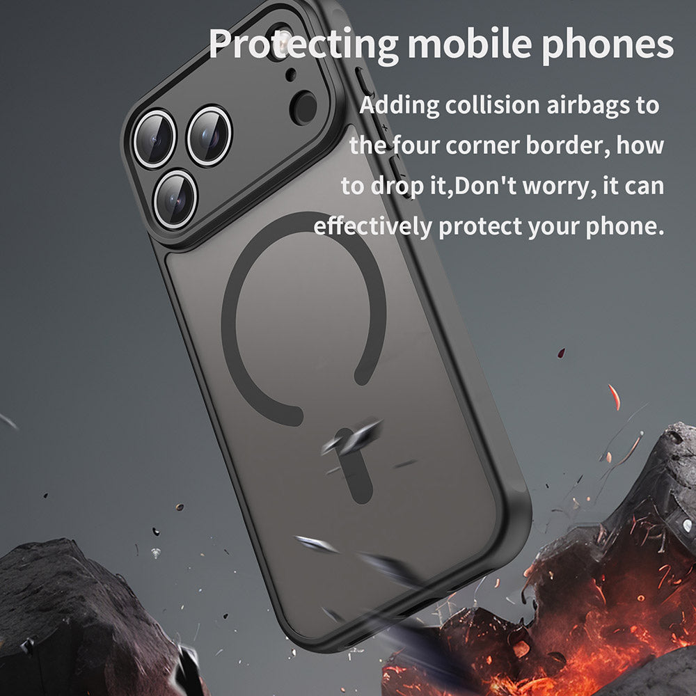 Θήκη MagSafe για Xiaomi Redmi 15C 5G / 15C 4G, Techsuit, HaloFrost II, Μαύρη