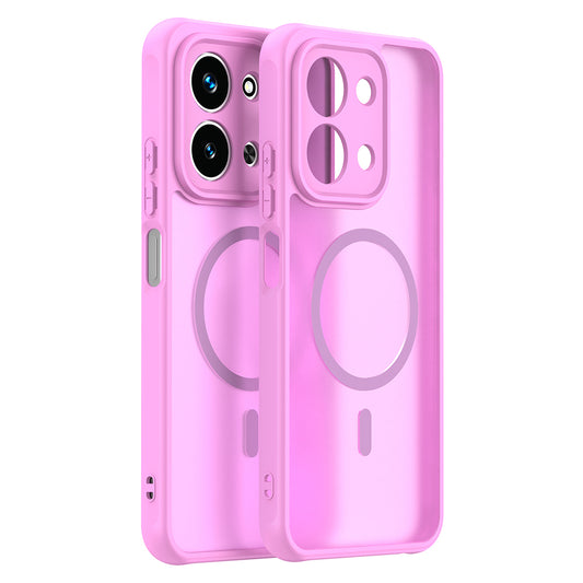 Θήκη MagSafe για Xiaomi Redmi 15C 5G / 15C 4G, Techsuit, HaloFrost II, Ροζ