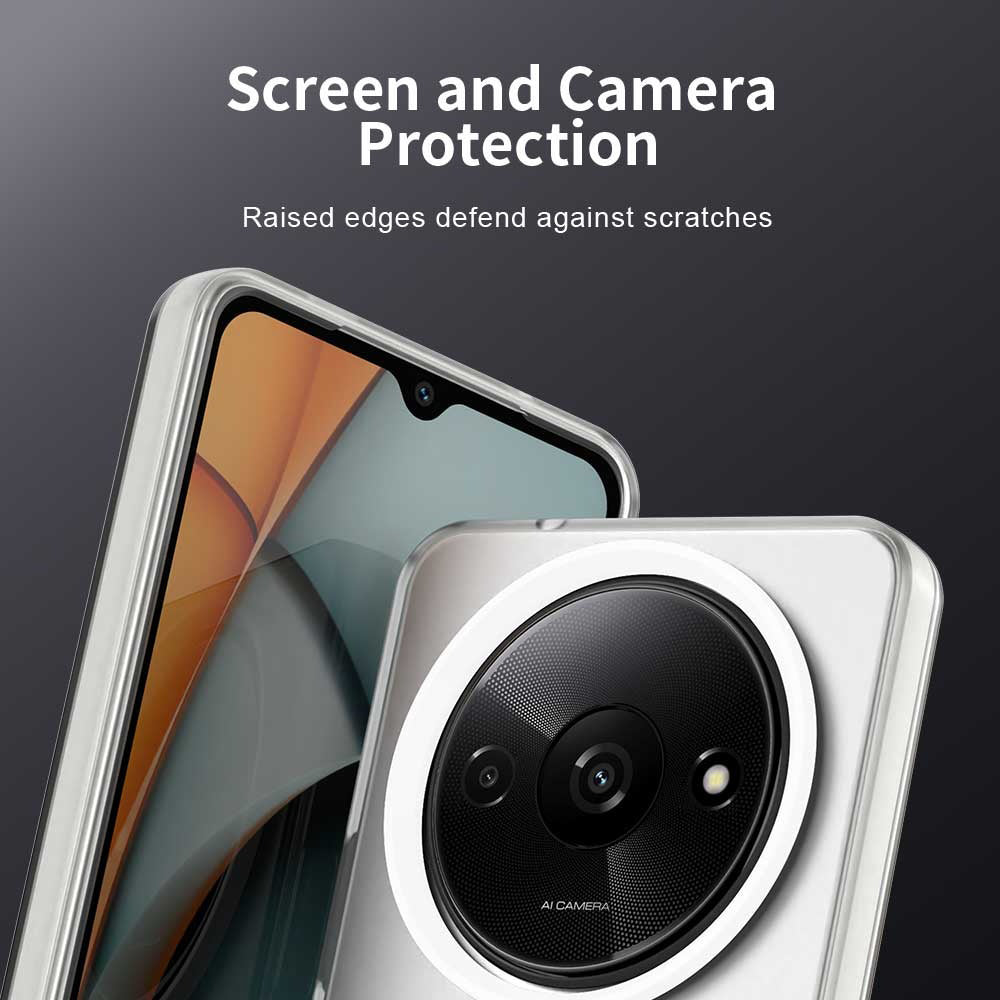Θήκη MagSafe για Xiaomi Redmi A3x / A3, Techsuit, CandyCase, Λευκή