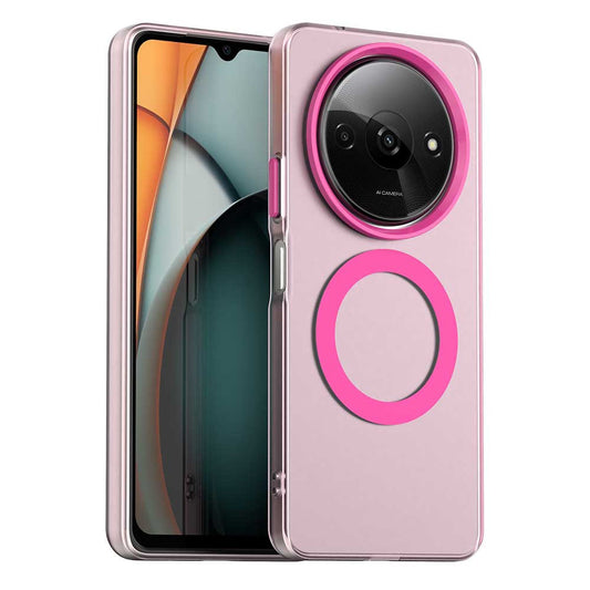 MagSafe Case for Xiaomi Redmi A3x / A3, Techsuit, CandyCase, Pink