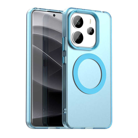 Θήκη MagSafe για Xiaomi Redmi Note 14 4G (Περιφερειακή), Techsuit, CandyCase, Μπλε