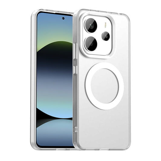Θήκη MagSafe για Xiaomi Redmi Note 14 5G, Techsuit, CandyCase, Λευκό