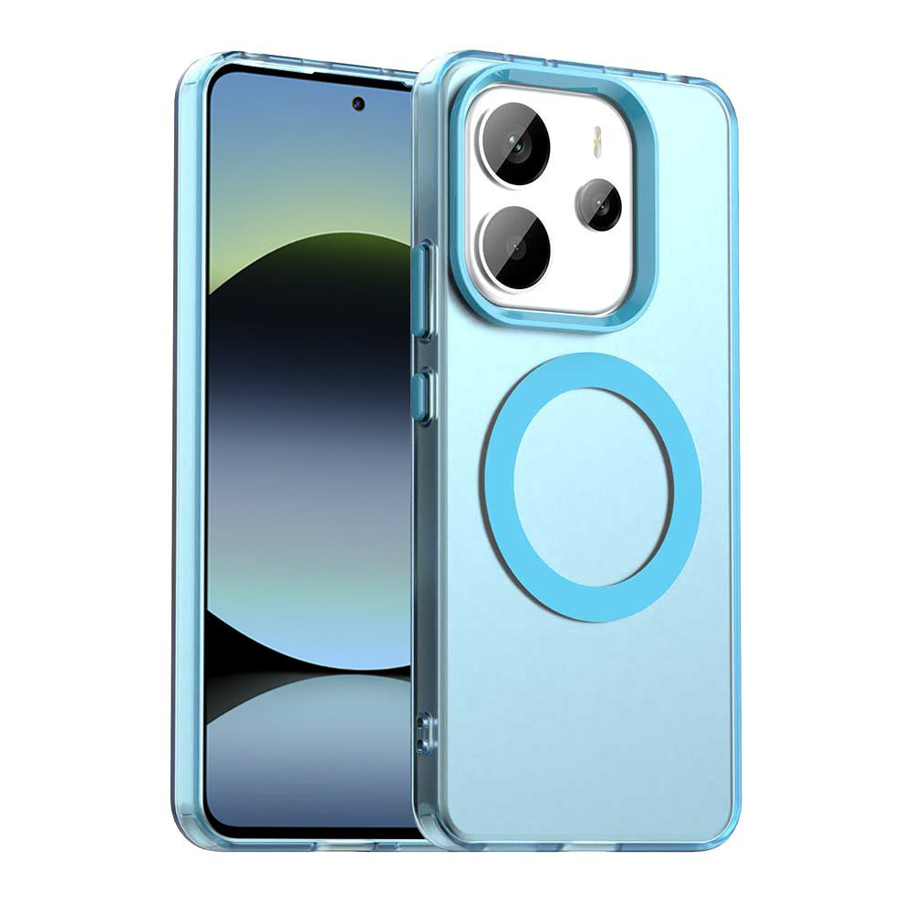 Θήκη MagSafe για Xiaomi Redmi Note 14 5G, Techsuit, CandyCase, Μπλε