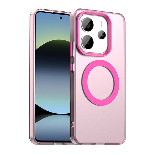 Θήκη MagSafe για Xiaomi Redmi Note 14 5G, Techsuit, CandyCase, Ροζ