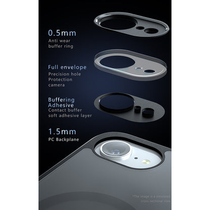 Θήκη MagSafe για Xiaomi Redmi Note 14 5G, Techsuit, PureFrost, Μαύρο Σατινέ