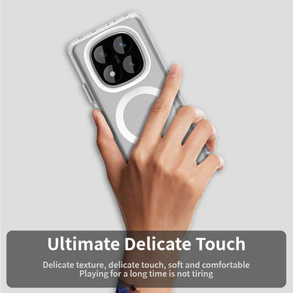 Θήκη MagSafe για Xiaomi Redmi Note 14 Pro 4G, Techsuit, CandyCase, Λευκό