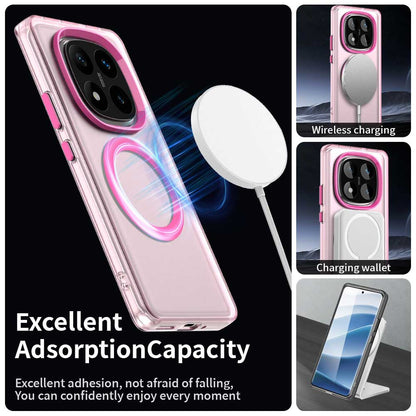 MagSafe Case for Xiaomi Redmi Note 14 Pro 4G, Techsuit, CandyCase, Pink