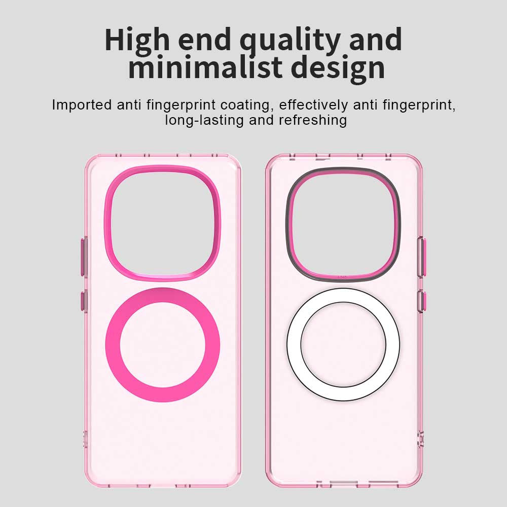 MagSafe Case for Xiaomi Redmi Note 14 Pro 4G, Techsuit, CandyCase, Pink