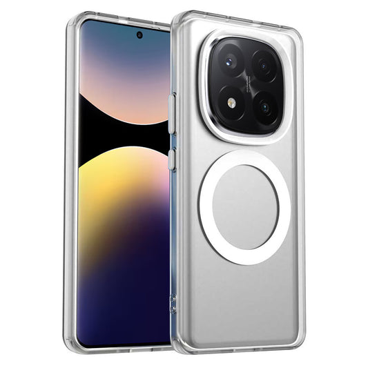 Θήκη MagSafe για Xiaomi Redmi Note 14 Pro+ 5G, Techsuit, CandyCase, Λευκό