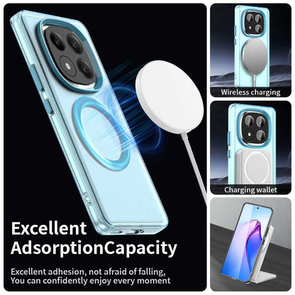 Θήκη MagSafe για Xiaomi Redmi Note 14 Pro+ 5G, Techsuit, CandyCase, Μπλε