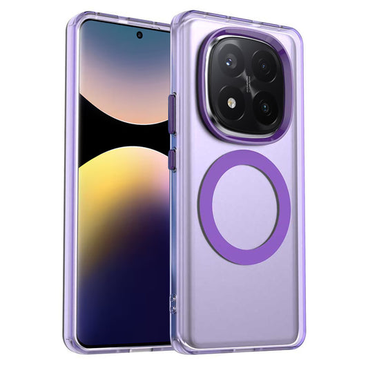 Θήκη MagSafe για Xiaomi Redmi Note 14 Pro+ 5G, Techsuit, CandyCase, Μωβ