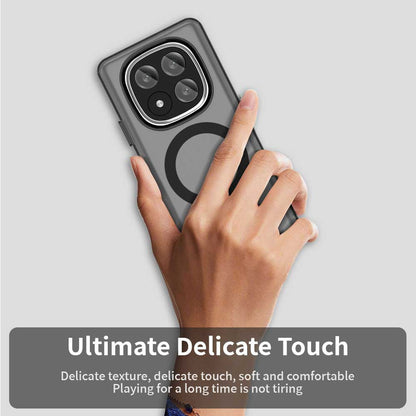 MagSafe Case for Xiaomi Redmi Note 14 Pro+ 5G, Techsuit, CandyCase, Black