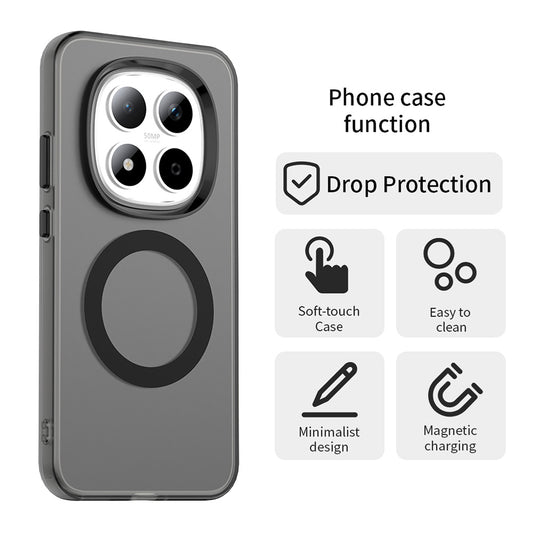 Θήκη MagSafe για Xiaomi Redmi Note 15 Pro 5G, Techsuit, CandyCase, Μαύρη