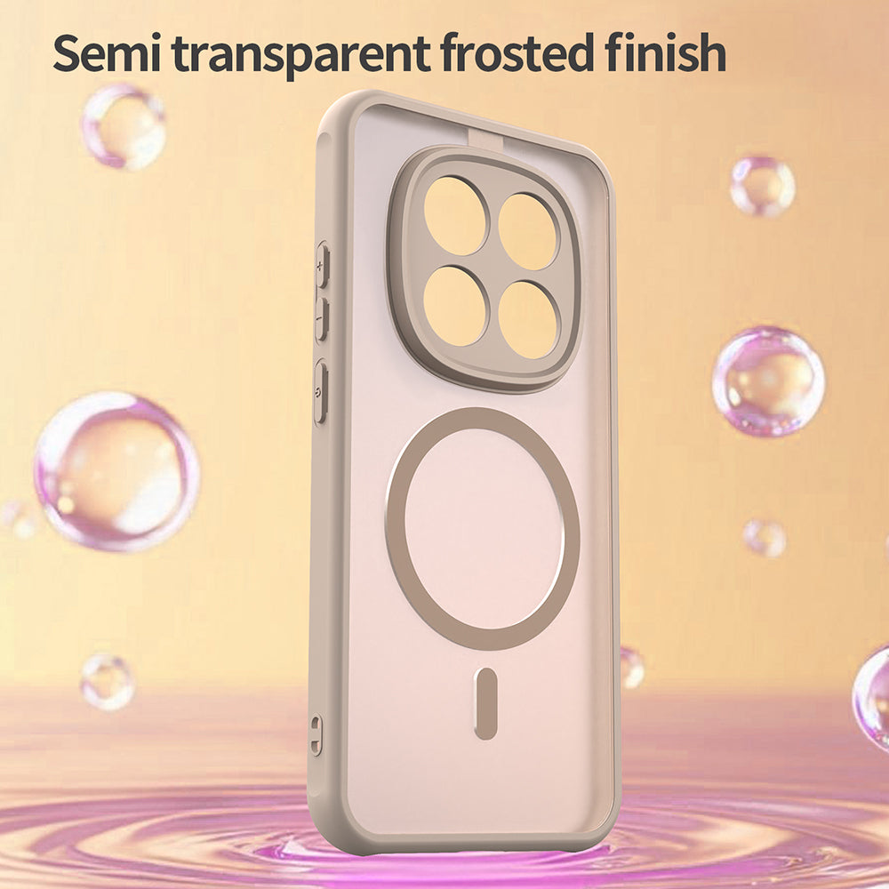 Θήκη MagSafe για Xiaomi Redmi Note 15 Pro 5G, Techsuit, HaloFrost II, Χρυσή