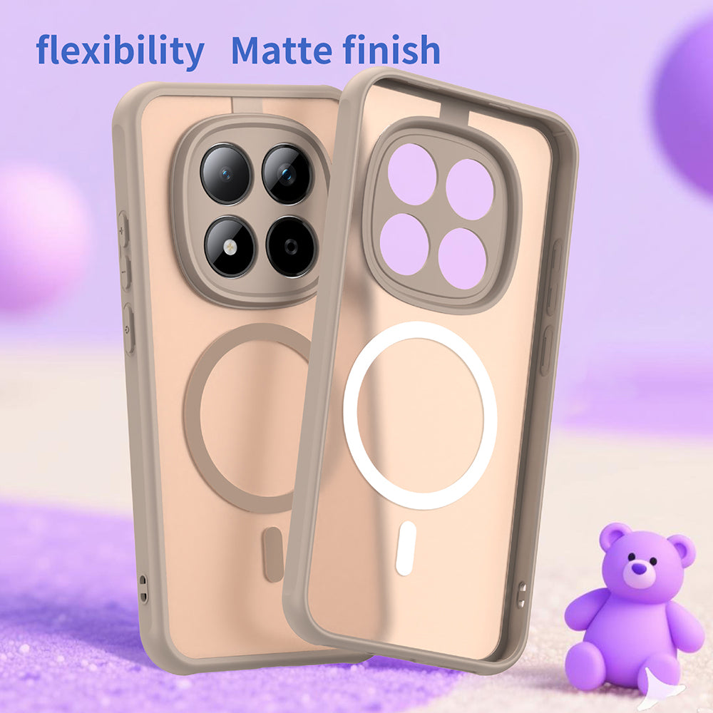Θήκη MagSafe για Xiaomi Redmi Note 15 Pro 5G, Techsuit, HaloFrost II, Χρυσή