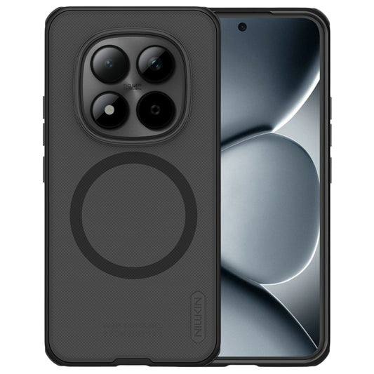 Θήκη MagSafe για Xiaomi Redmi Note 15 Pro+ 5G, Nillkin, Super Shield Pro, Μαύρη Διαφανής