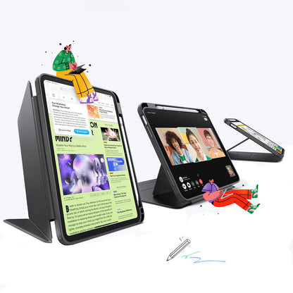 Θήκη για Apple iPad (2025) / (2022), ESR, Flip Hybrid, Μαύρη