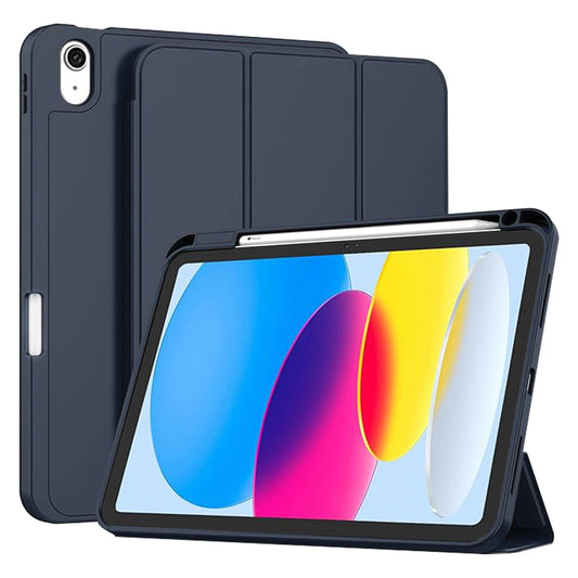 Case for Apple iPad (2025) / (2022), Techsuit, Flex Trifold, Navy Blue