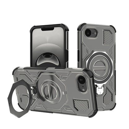 Θήκη για Apple iPhone 17e / 16e, Techsuit, Carbon Shield Pro, Καπνιστό