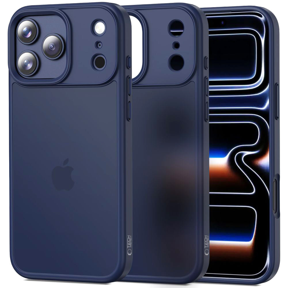 Θήκη για Apple iPhone 17 Pro, Tech-Protect, Magmat, Ματ Μπλε Marine