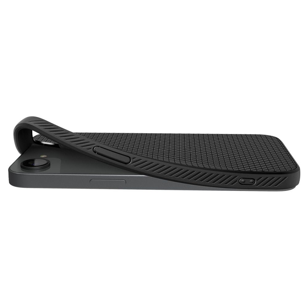 Case for Apple iPhone 17e / 16e, Spigen, Liquid Air, Black ACS09161