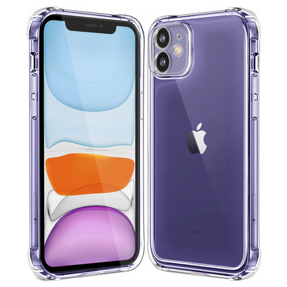 Case for Apple iPhone 11, Techsuit, Shockproof Clear, Transparent