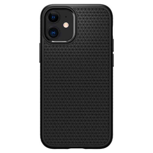 Θήκη για Apple iPhone 12 / 12 Pro, Spigen, Liquid Air, Μαύρη ACS01701