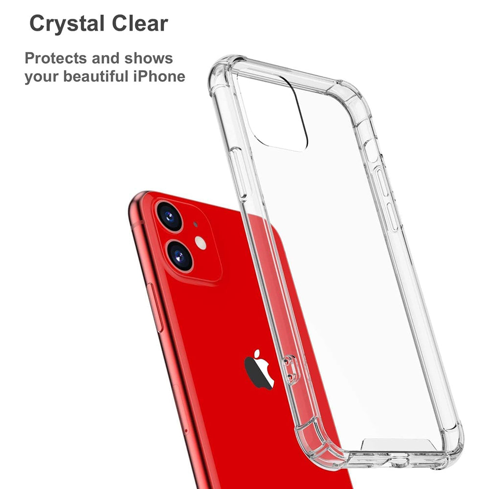 Case for Apple iPhone 12 mini, Techsuit, Shockproof Clear, Transparent