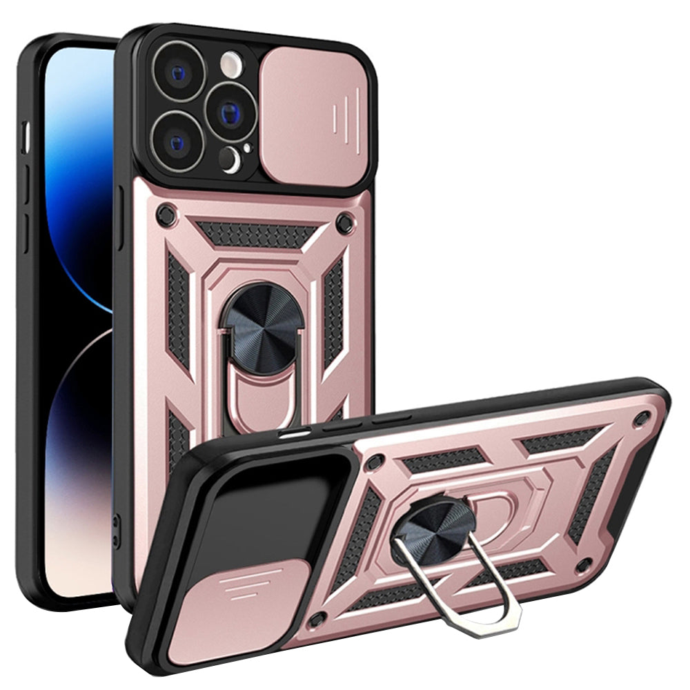 Case for Apple iPhone 14 Pro, Techsuit, CamShield, Pink