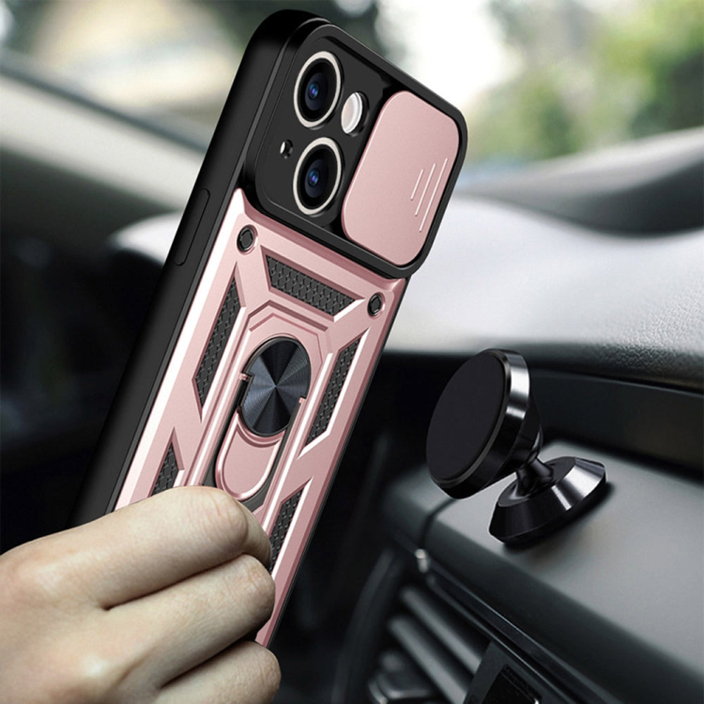 Case for Apple iPhone 14 Pro, Techsuit, CamShield, Pink