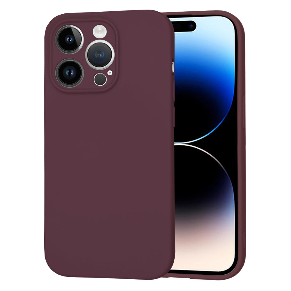 Case for Apple iPhone 14 Pro, Techsuit, SoftFlex, Cherry Red
