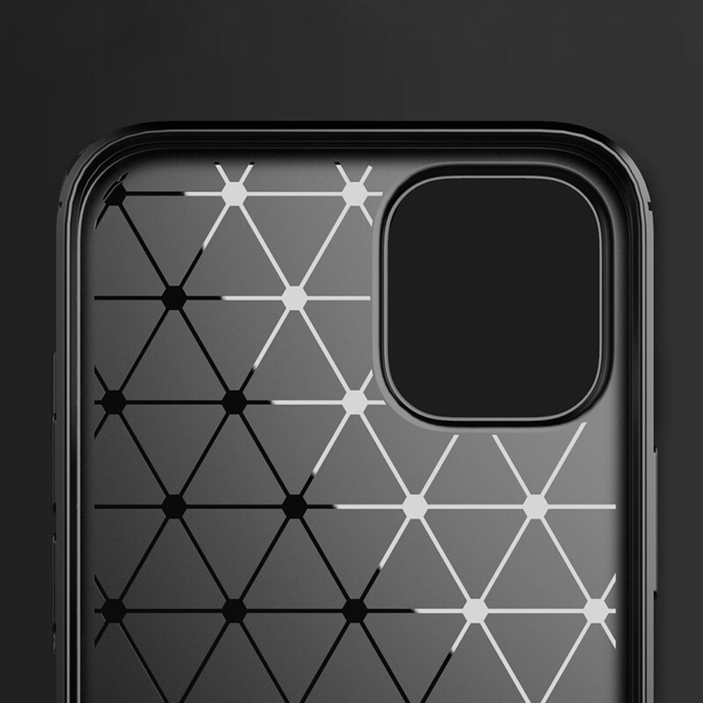 Case for Apple iPhone 14, Techsuit, Carbon, Black