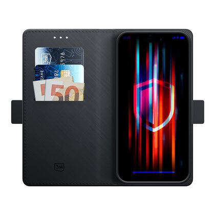 Case for Apple iPhone 15, 3MK, Wallet, Black