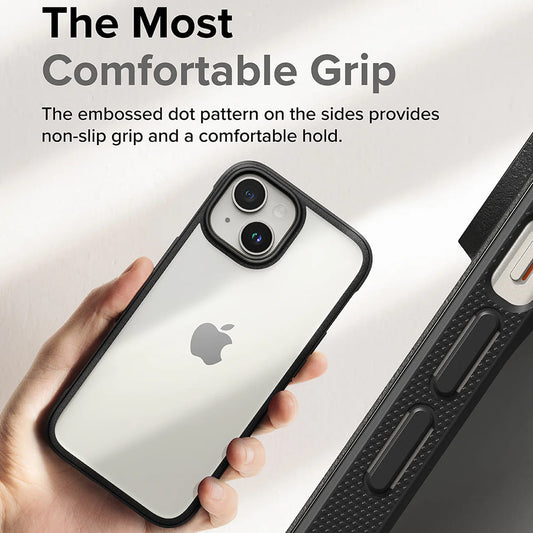 Θήκη για Apple iPhone 15 Plus, Ringke, Fusion Bold, Μαύρη