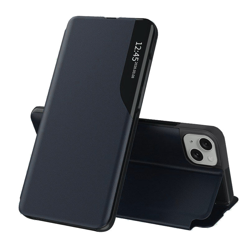 Case for Apple iPhone 15 Plus, Techsuit, eFold, Dark Blue