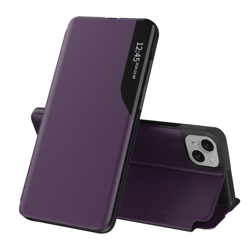 Case for Apple iPhone 15 Plus, Techsuit, eFold, Purple