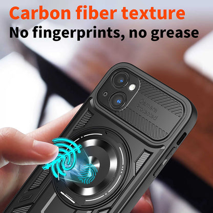 Θήκη για Apple iPhone 15 Plus, Techsuit, RuggedCam, Μπλε