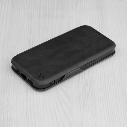 Case for Apple iPhone 15 Plus, Techsuit, Safe Wallet Plus, Black