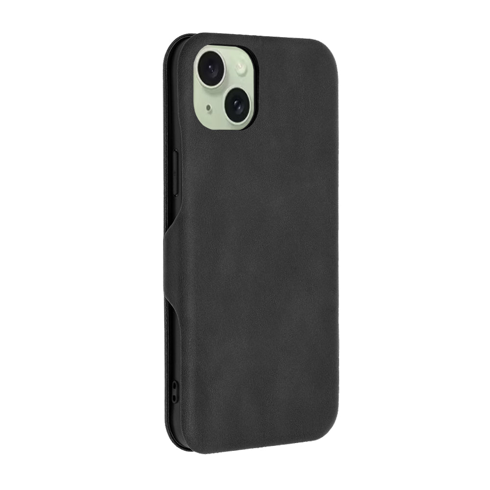 Case for Apple iPhone 15 Plus, Techsuit, Safe Wallet Plus, Black