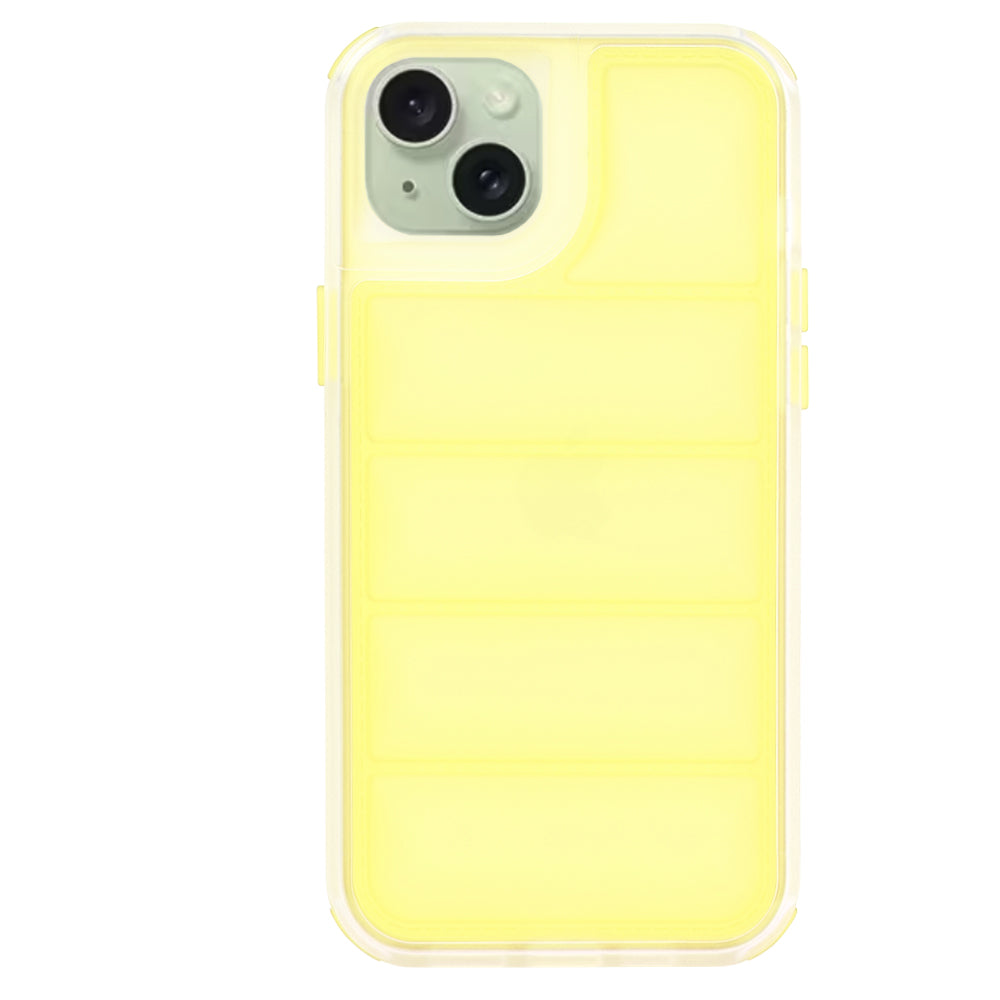 Θήκη για Apple iPhone 15 Plus, Techsuit, Wave Shield, Κίτρινη