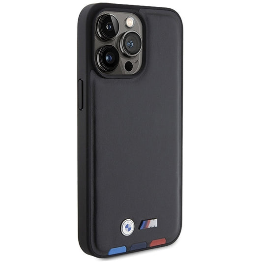 Θήκη για Apple iPhone 15 Pro Max, BMW, Stamp Tricolor, Μαύρη