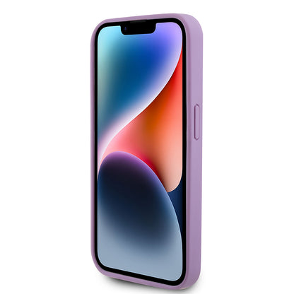 Case for Apple iPhone 15 Pro Max, Guess, 4G Stamped, Light Purple